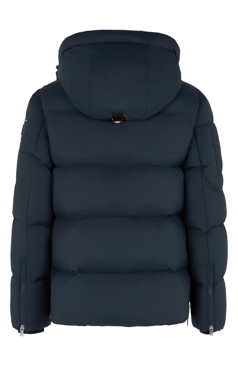 Moose Knuckles Everest 3Q Quilted Down Hooded Jacket, Alternate, color, Navy