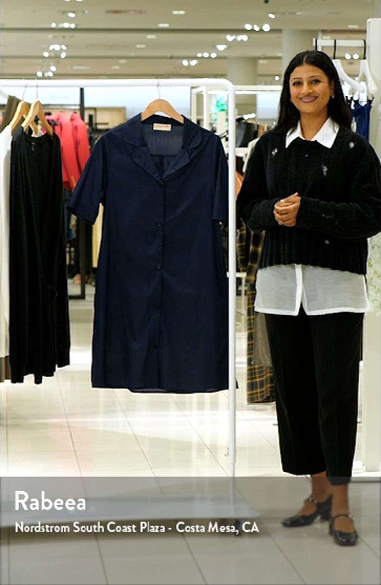 Gemma Cotton Short Sleeve Nightshirt, sales video thumbnail