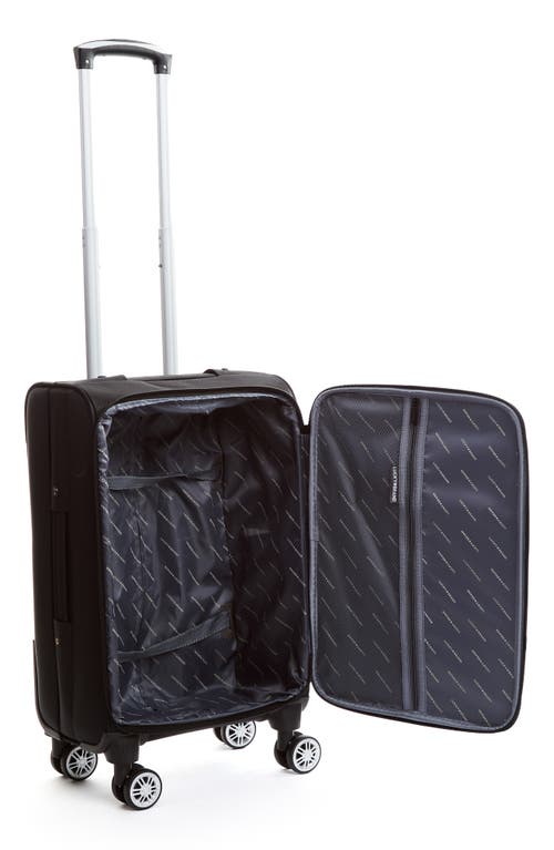 Lucky Brand Scout 21-inch Hardside Spinner Carry-on In Black