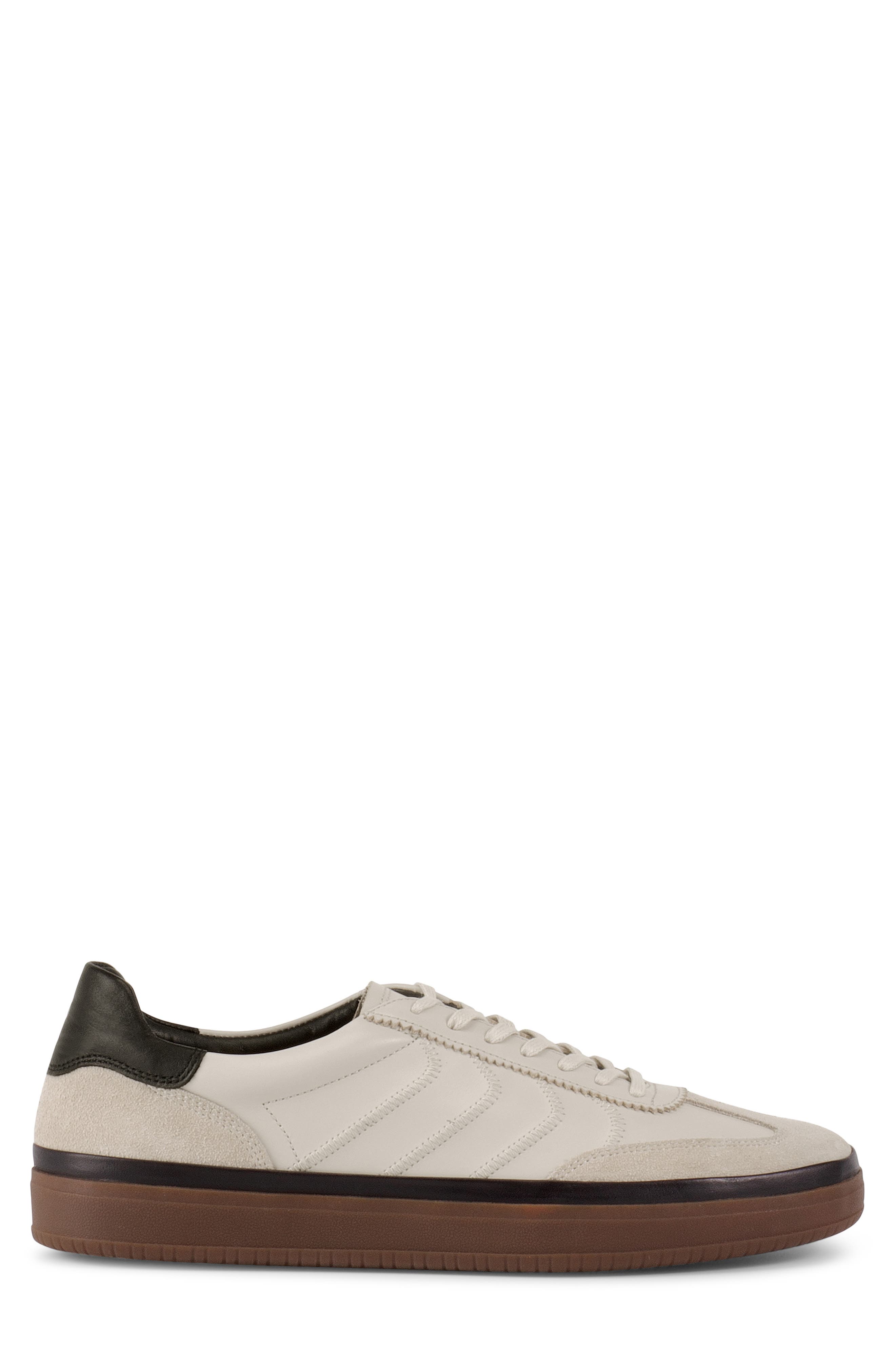 Leo Low Top Sneaker, Alternate, color, CREAM