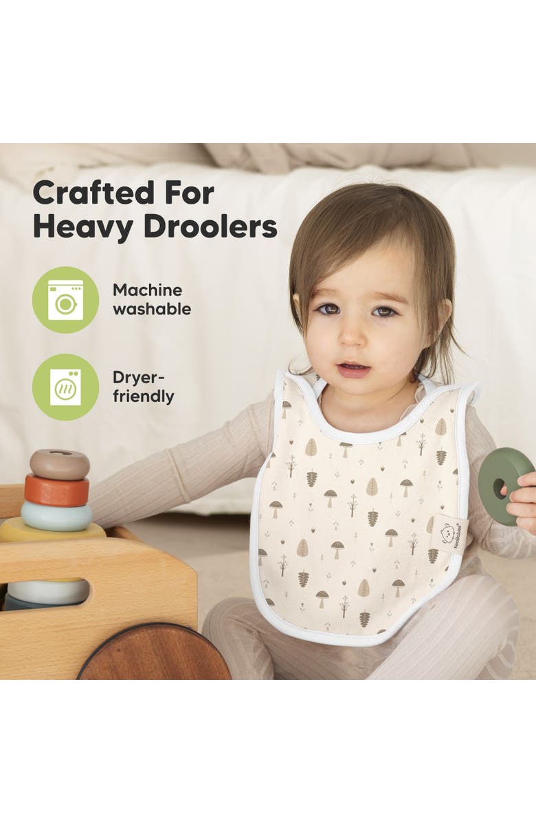 KeaBabies 8-Pack Hallo Drool Bibs, Alternate, color, Prairie