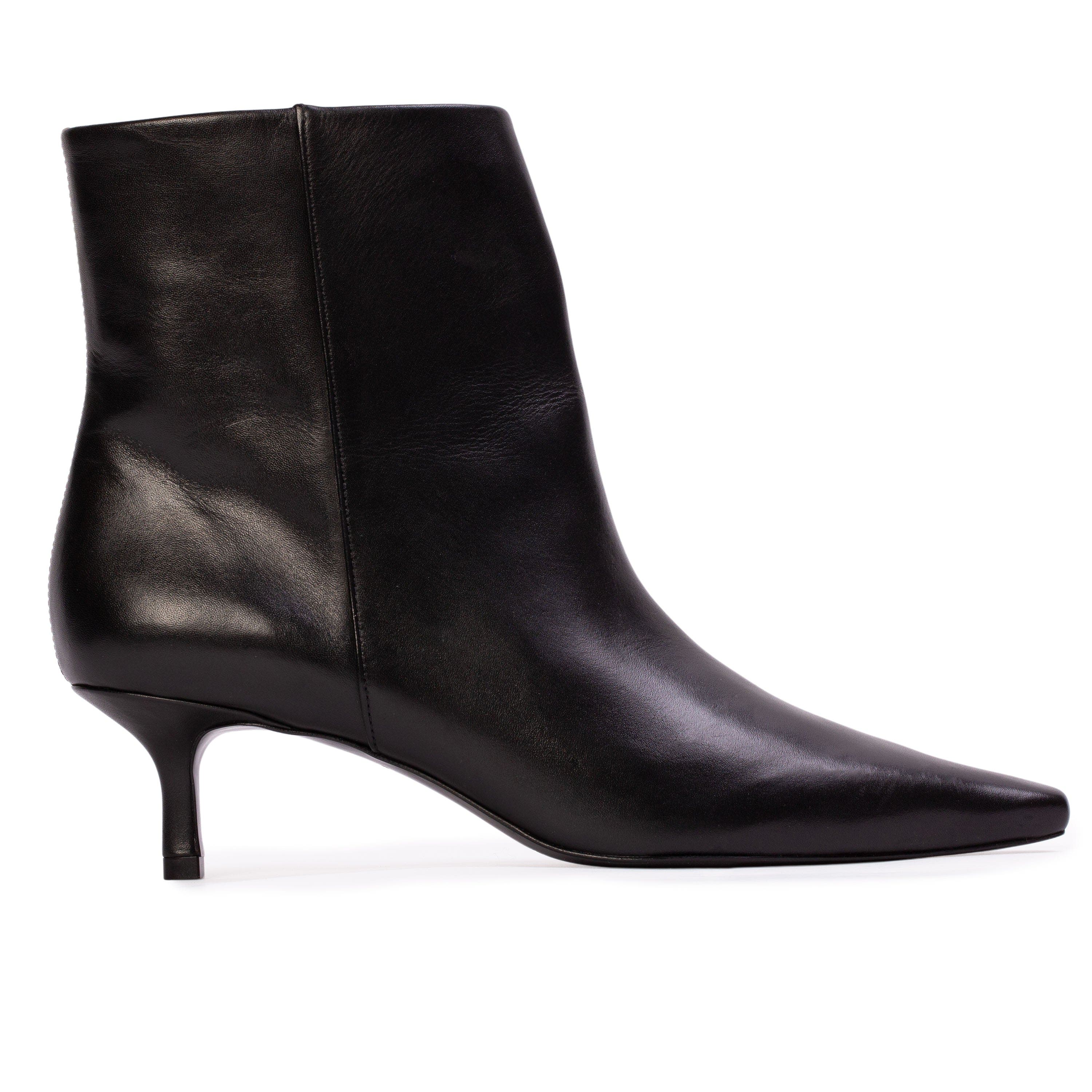 Harlow 50 Boot, Main, color, black leather