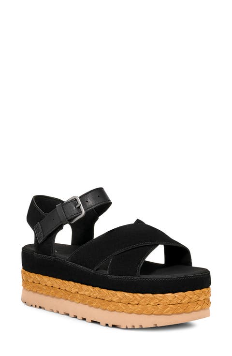 Aubrey Ankle Strap Platform Sandal (Women)