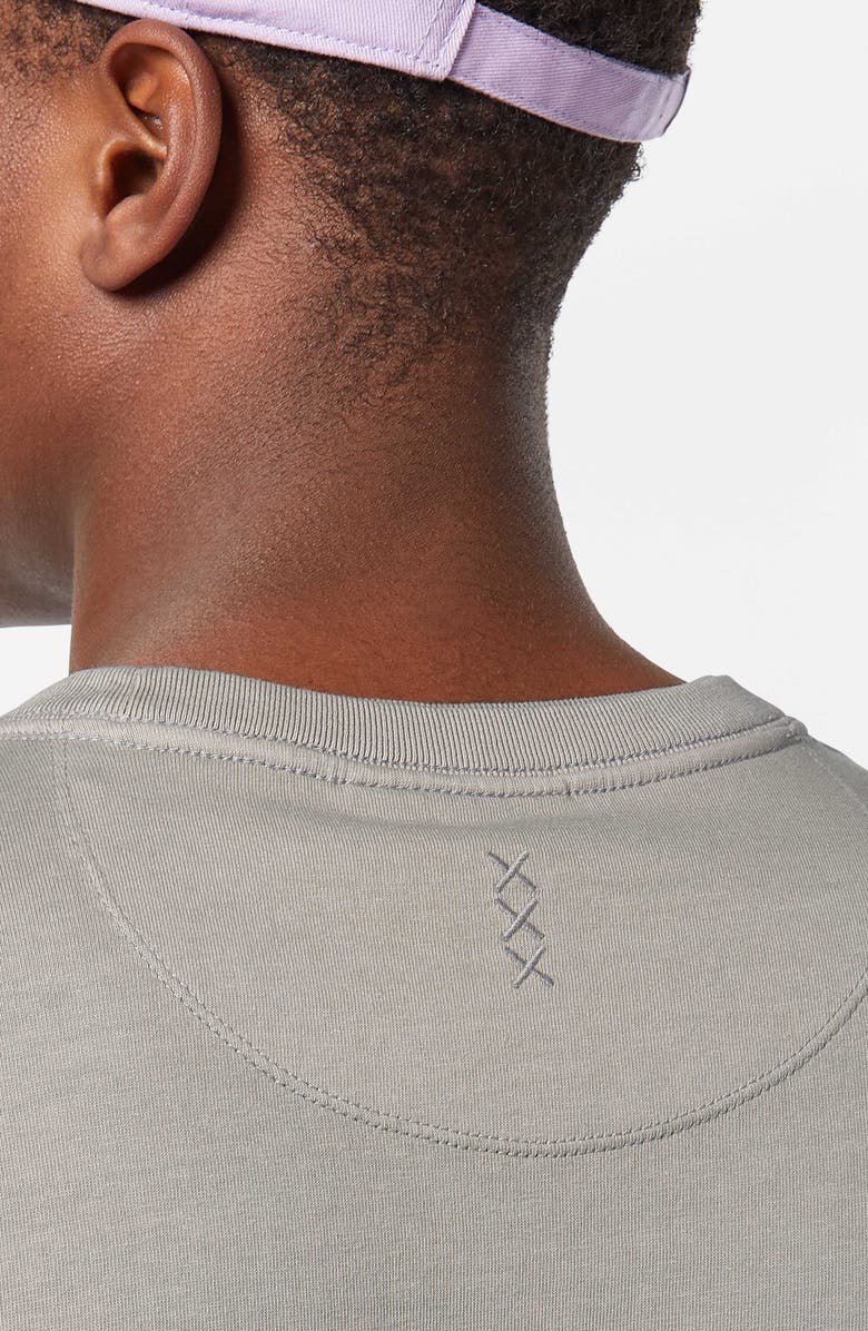 Scotch & Soda Relaxed Fit 3 Crosses Cotton T-Shirt, Alternate, color, Highway Grey