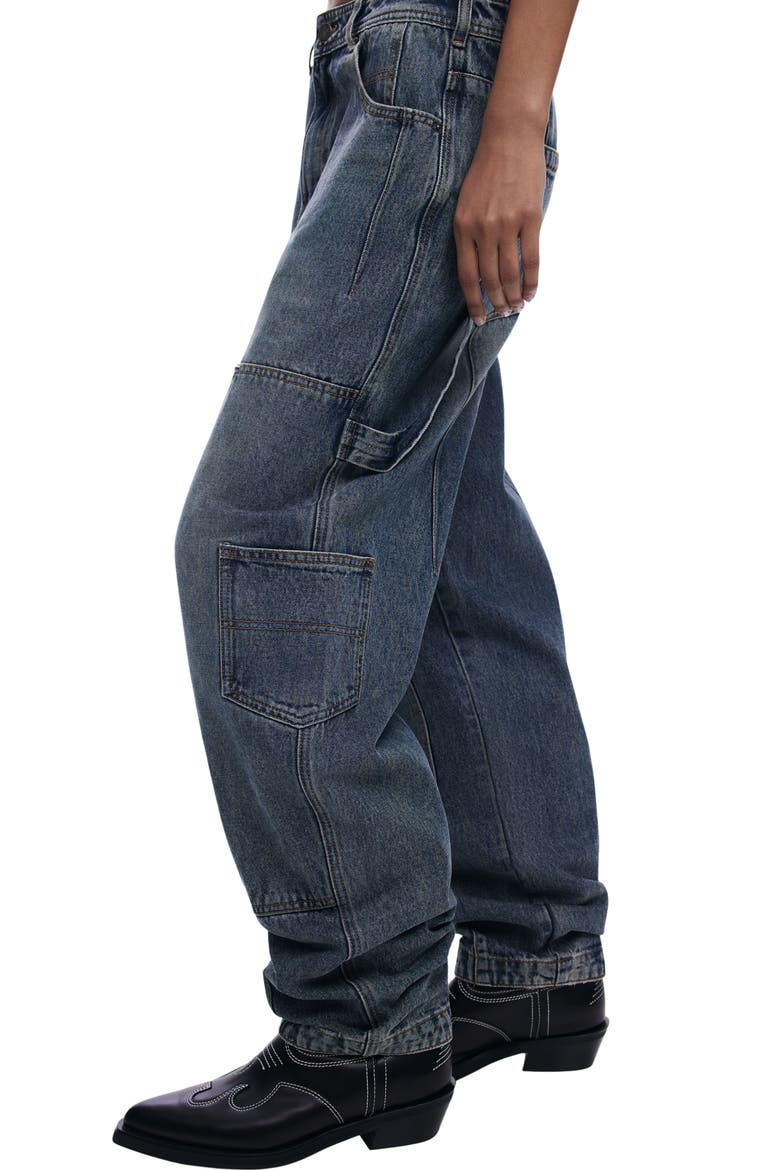 Utility Jeans, Alternate, color, MEDIUM BLUE