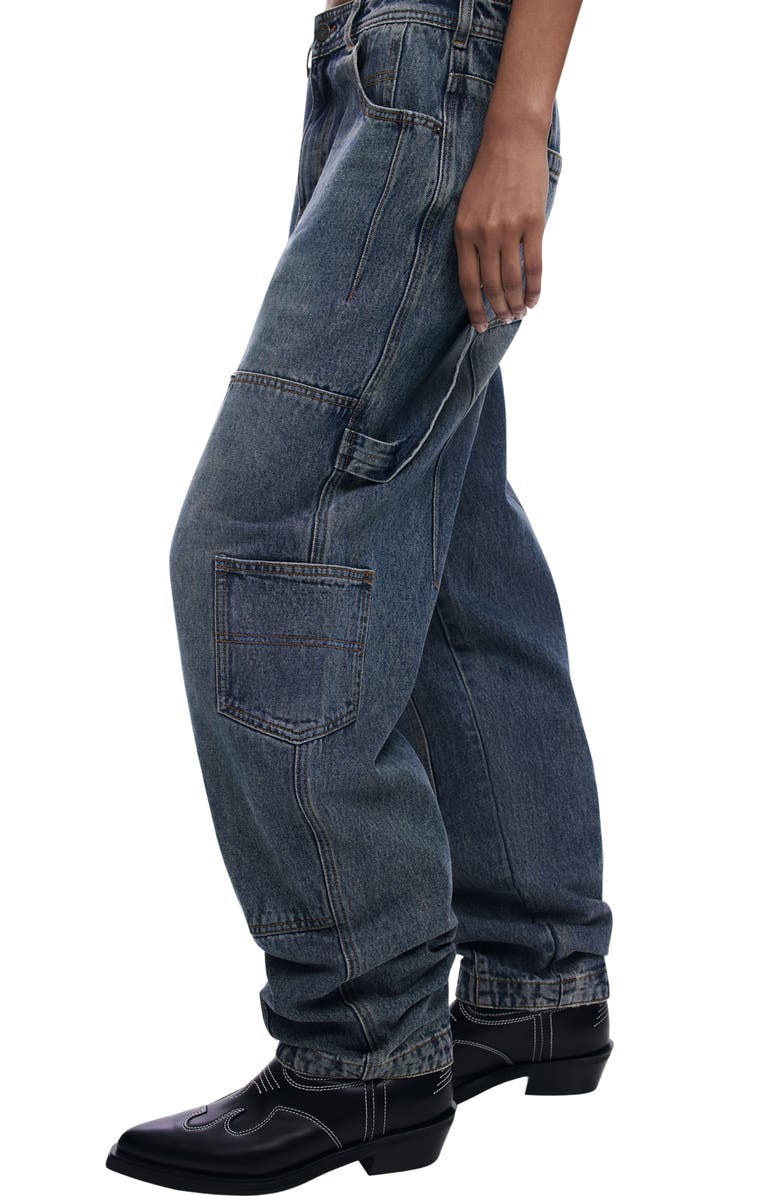 Desigual Utility Jeans, Alternate, color,