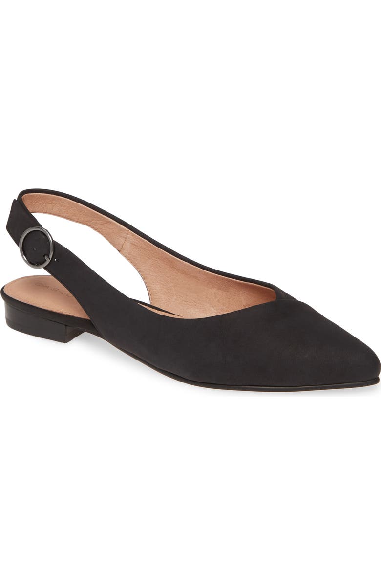Caslon<sup>®</sup> Lexie Pointed Toe Slingback Flat, Main, color,