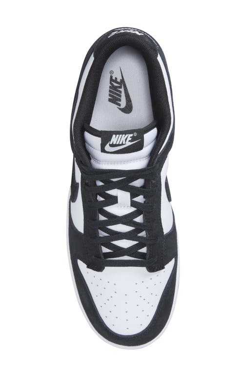 Nike Men's Dunk Low Retro Panda Se In White/black-white In Black