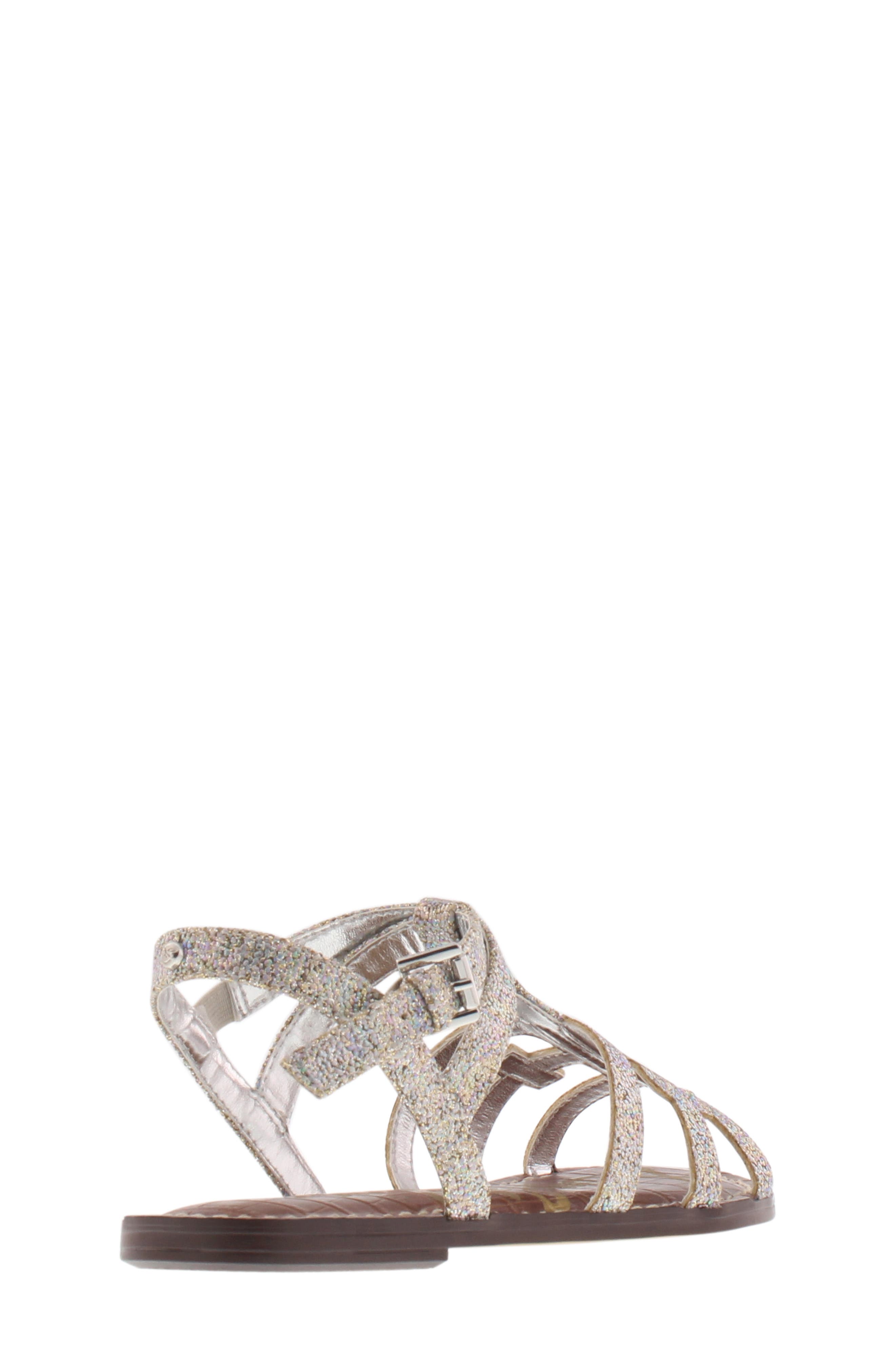 Sam Edelman Gigi Cara Glitter Sandal, Alternate, color, 