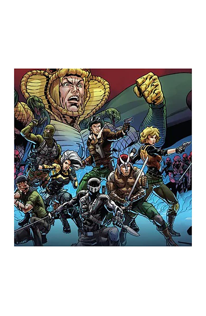 Renegade Game Studios G.I. Joe Deckbuilding Game Shadow Of The Serpent Expansion, Alternate, color,