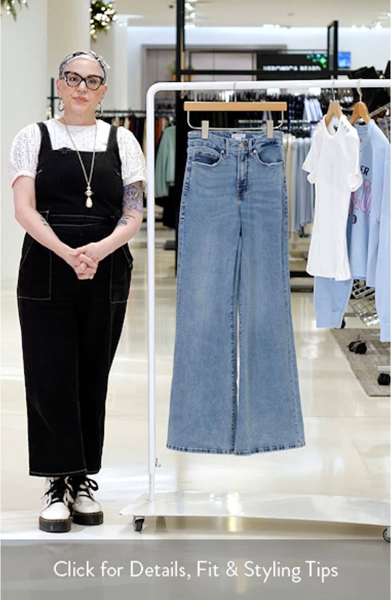 Good Waist High Waist Palazzo Jeans, sales video thumbnail