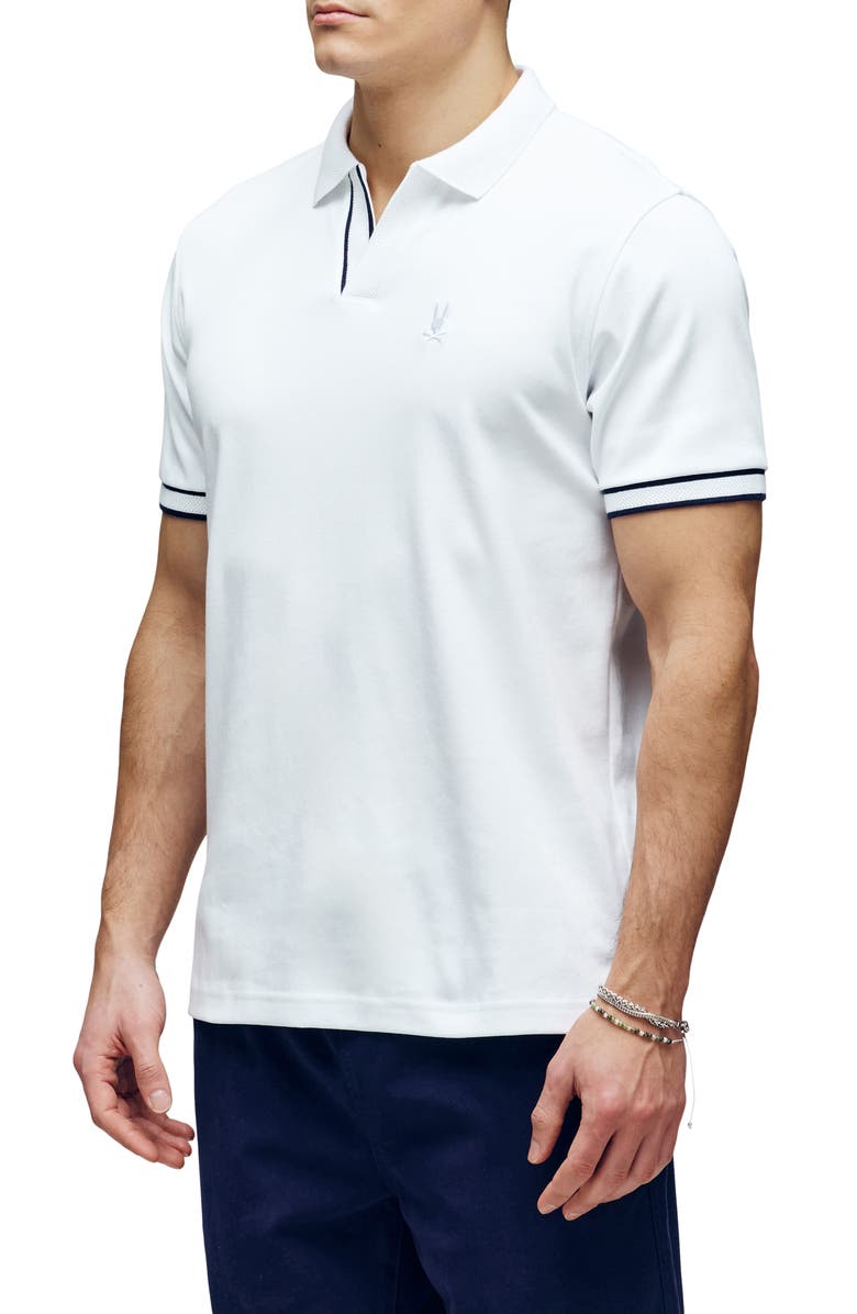 Psycho Bunny Kendall Johnny Collar Cotton Polo, Alternate, color,