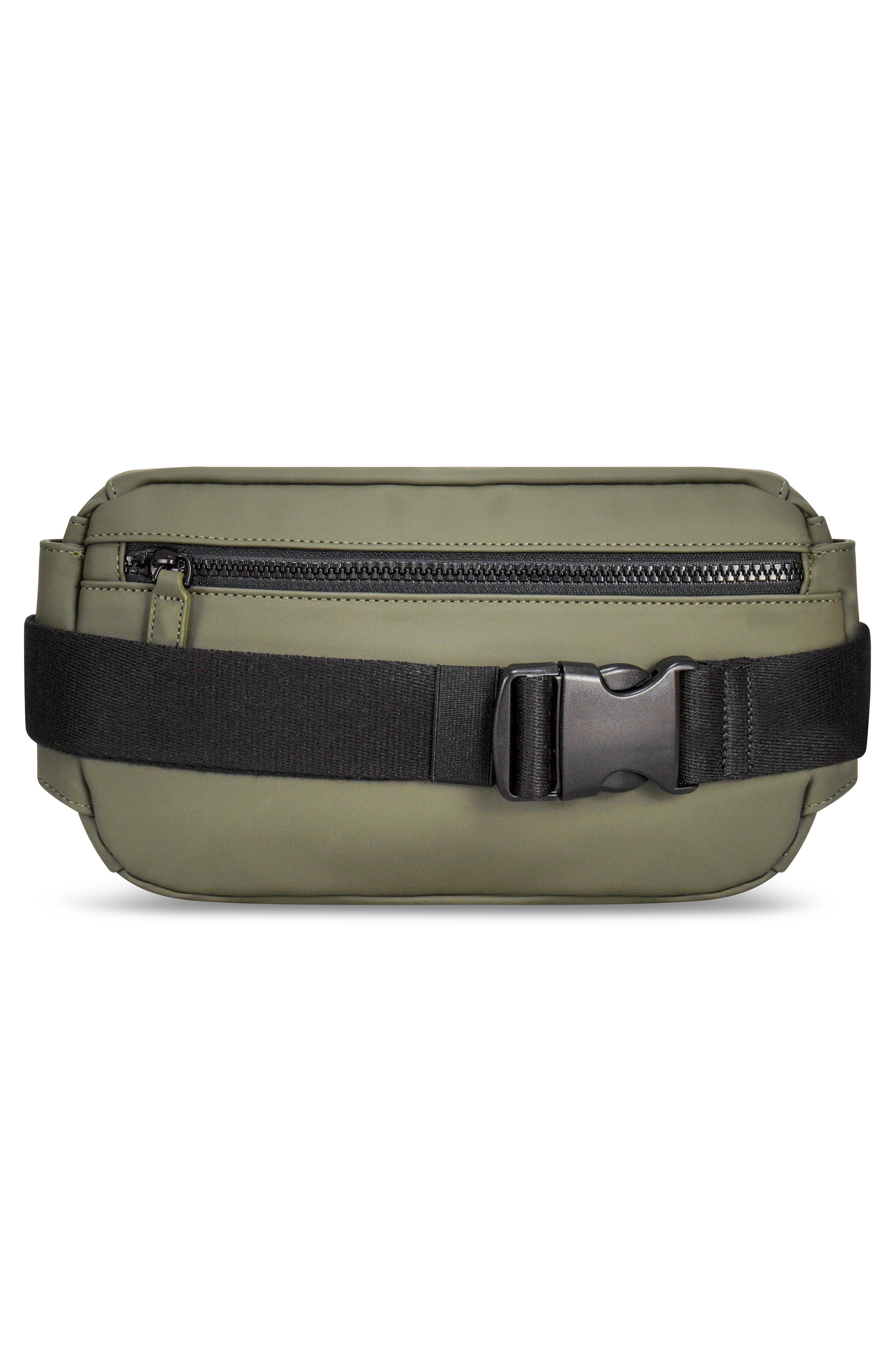 CHAMPS Onyx Waterproof Belt Bag, Alternate, color, Green
