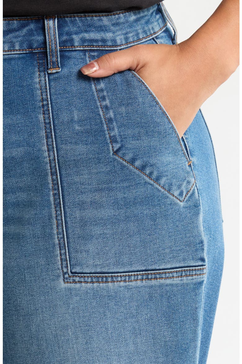 Ashton High Waist Crop Barrel Jeans, Alternate, color, PROSPEROUS