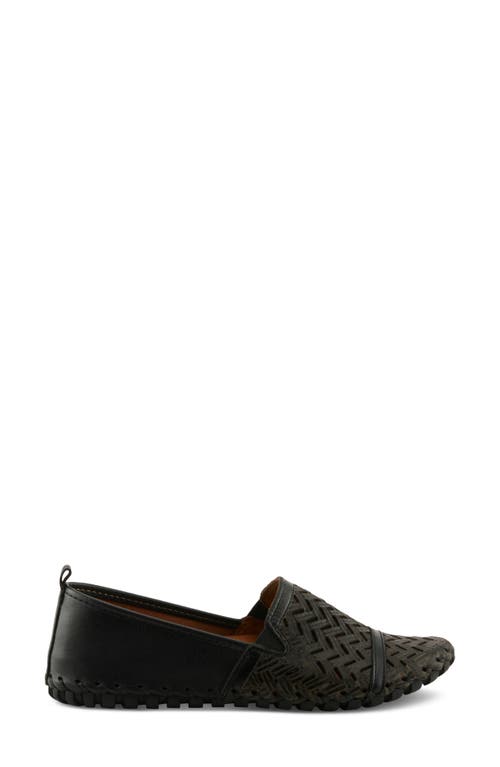 Spring Step Kapri Flat In Black