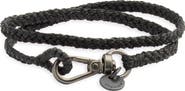 Caputo & Co. Men's Hand Braided Nylon Bracelet