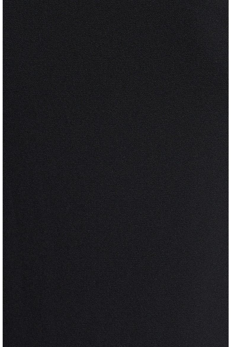 Cutout Shift Dress, Alternate, color, BLACK
