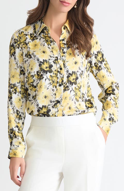 Floral Button-Up Shirt