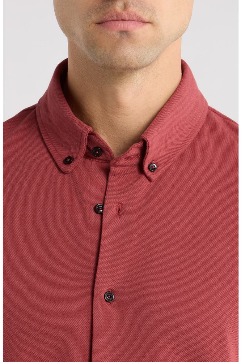 Rogan Linen Snap-Up Western Shirt, Alternate, color, HERITAGE ADOBE CLAY