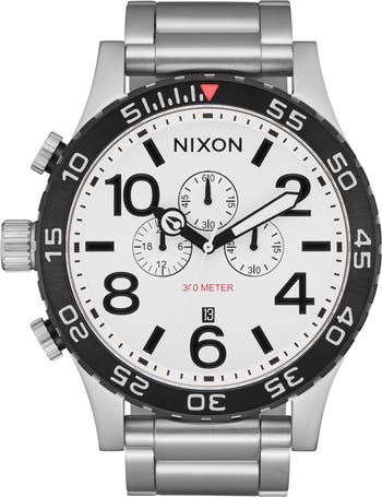 Nixon 51-30 Chronograph Bracelet Watch, 51mm | Nordstrom