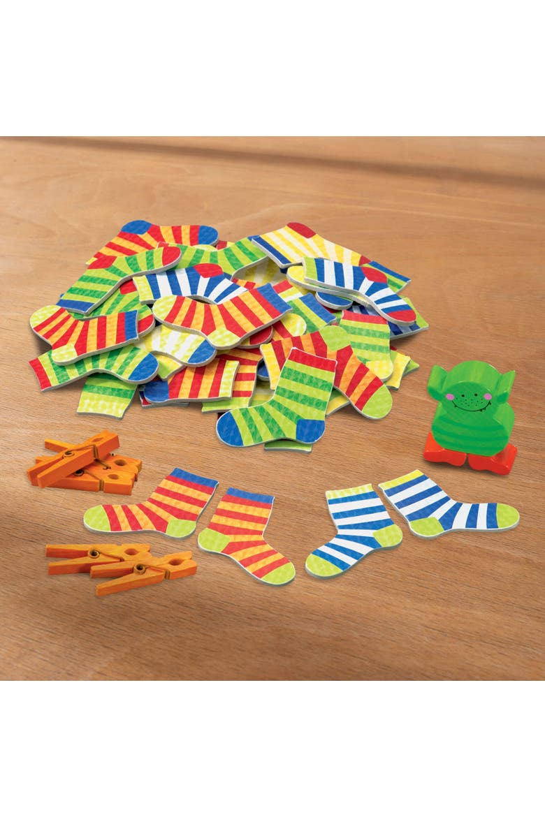 Socken Zocken Matching Game, Alternate, color, Yellow Multi