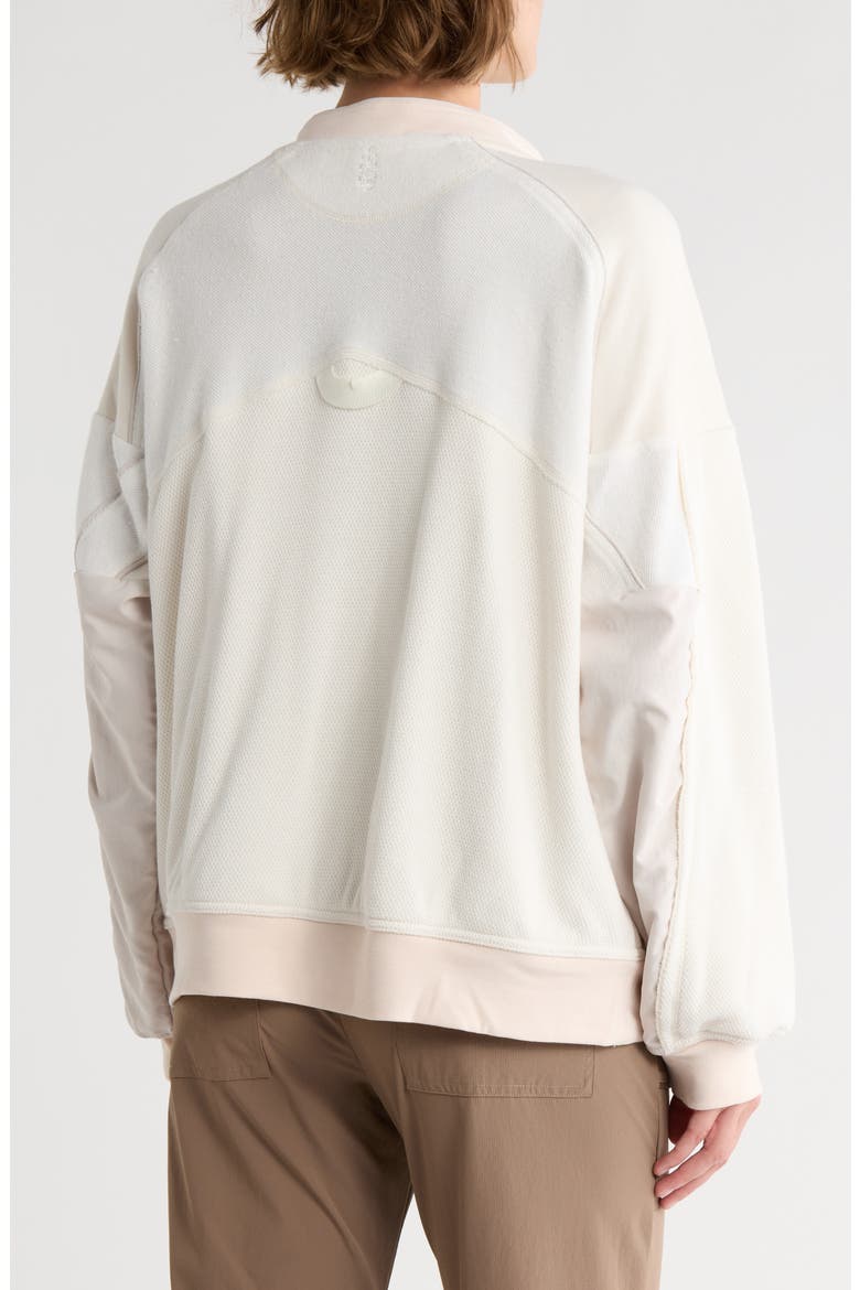 Extra Winnings Bomber Jacket, Alternate, color, IVORY