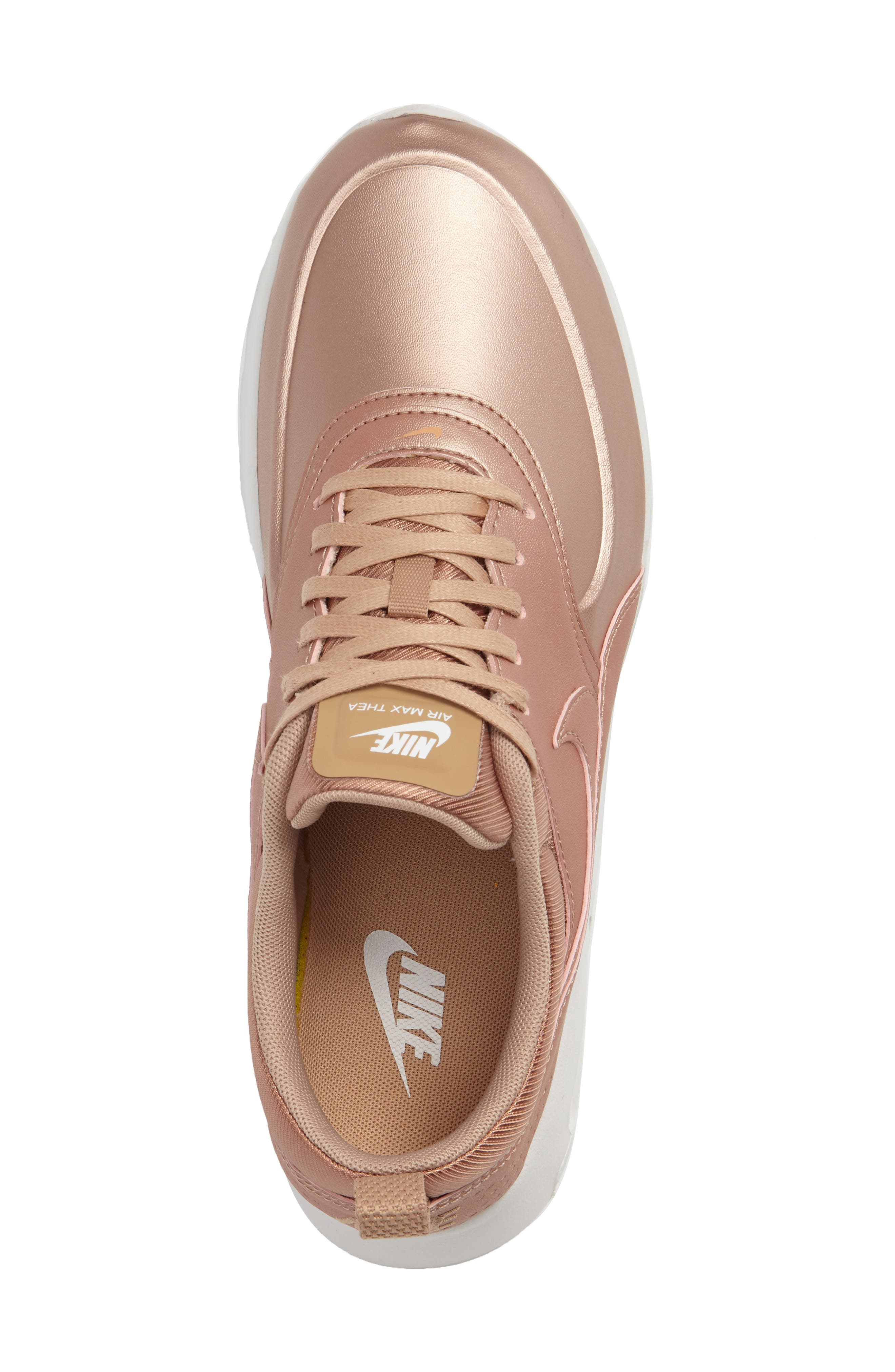 Air Max Thea SE Sneaker, Alternate, color, METALLIC BRONZE