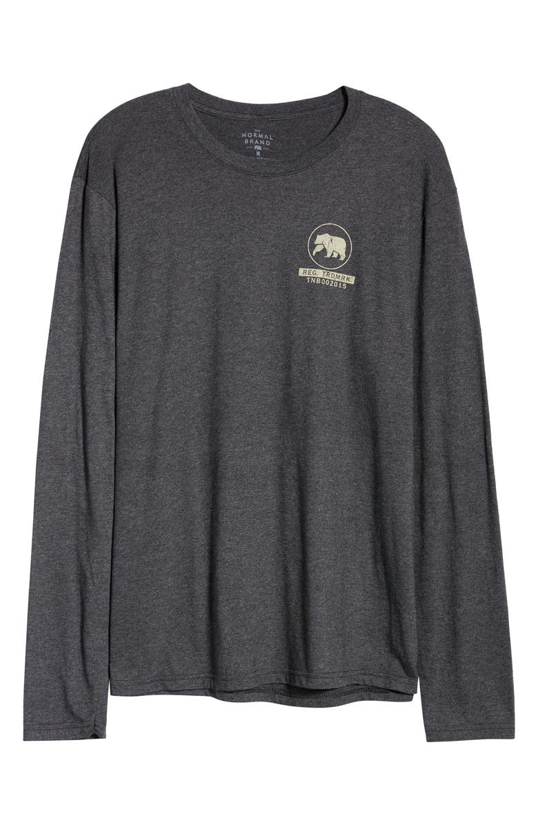 The Normal Brand Registered Trademark Long Sleeve Graphic Tee, Alternate, color,