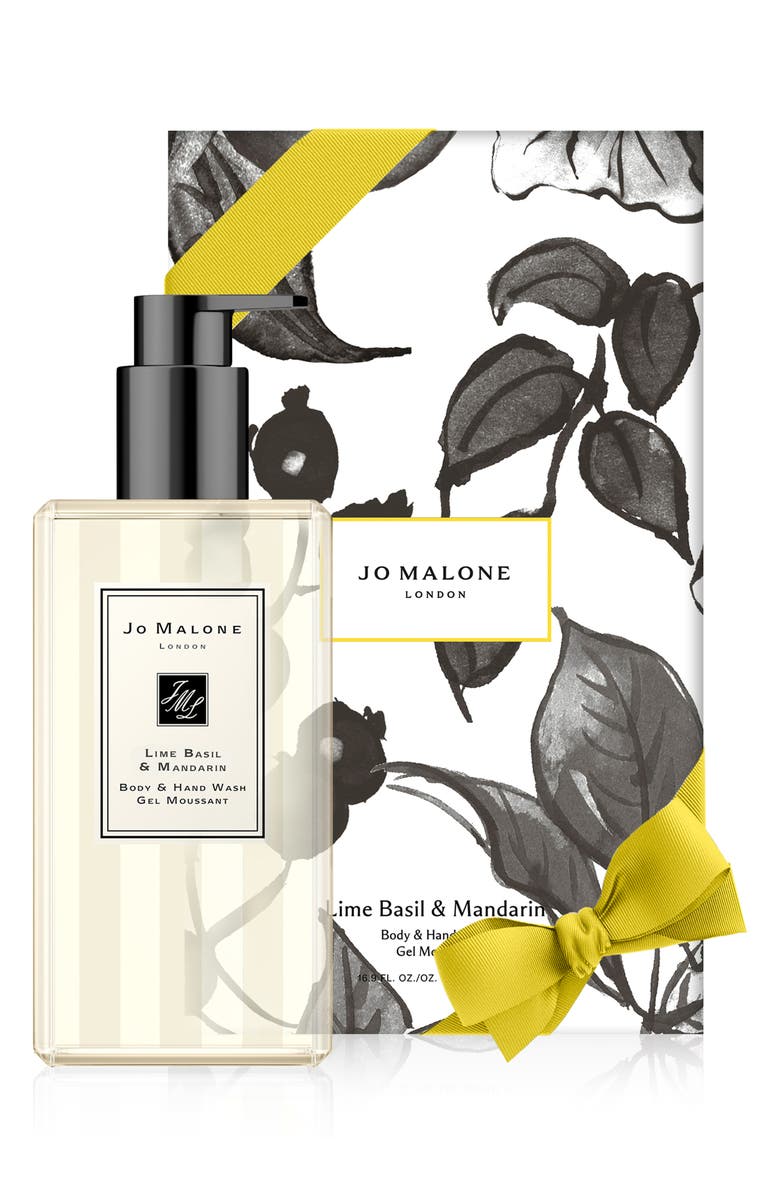 Jo Malone London<sup>™</sup> Jumbo Size Lime Basil & Mandarin Body & Hand Wash-$70 Value, Main, color, 