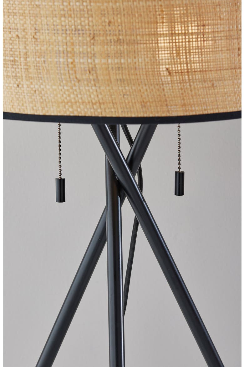Bushwick Table Lamp, Alternate, color, BLACK