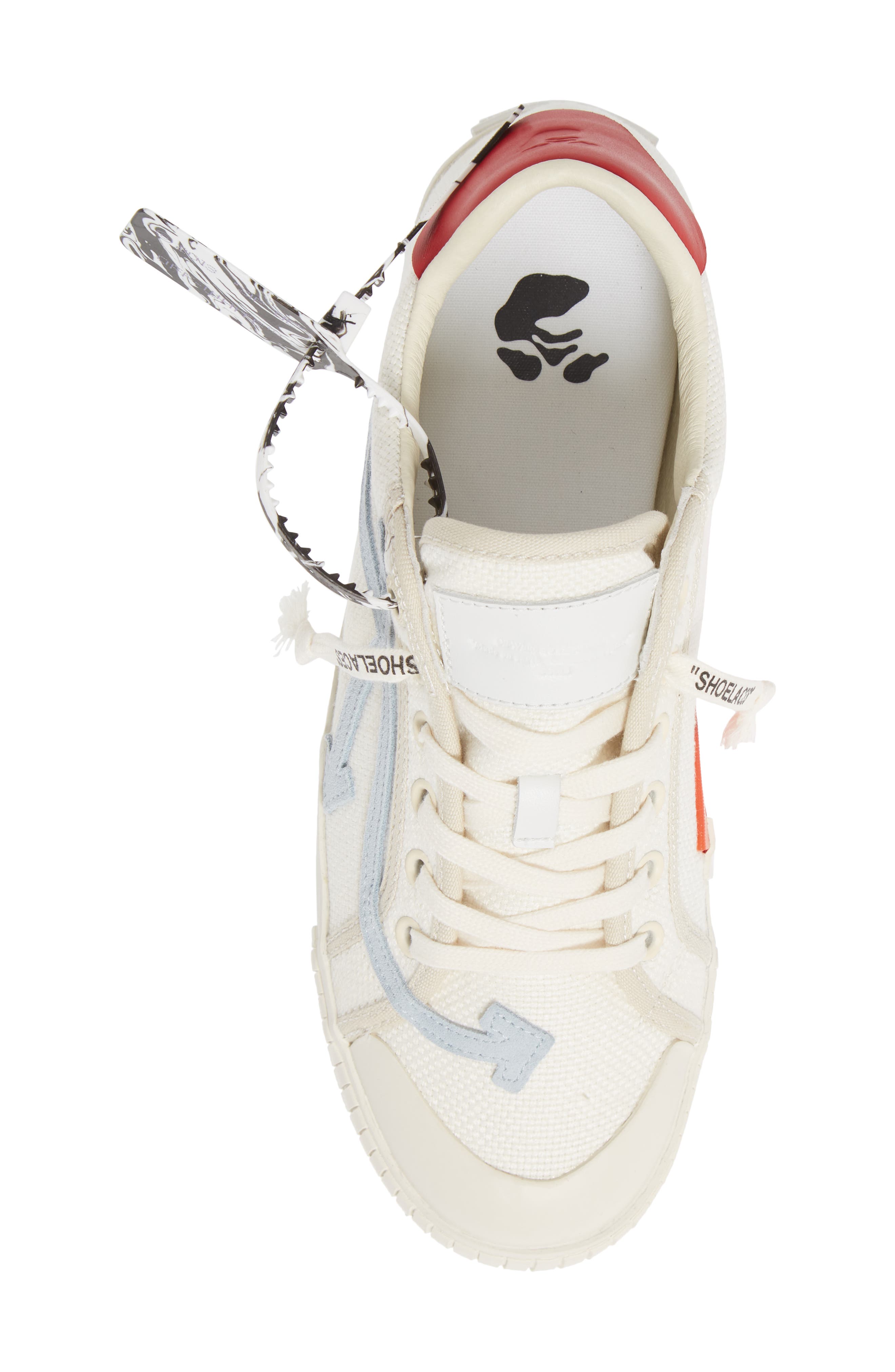 Off-White Vulcanized Low Top Sneaker, Alternate, color, 