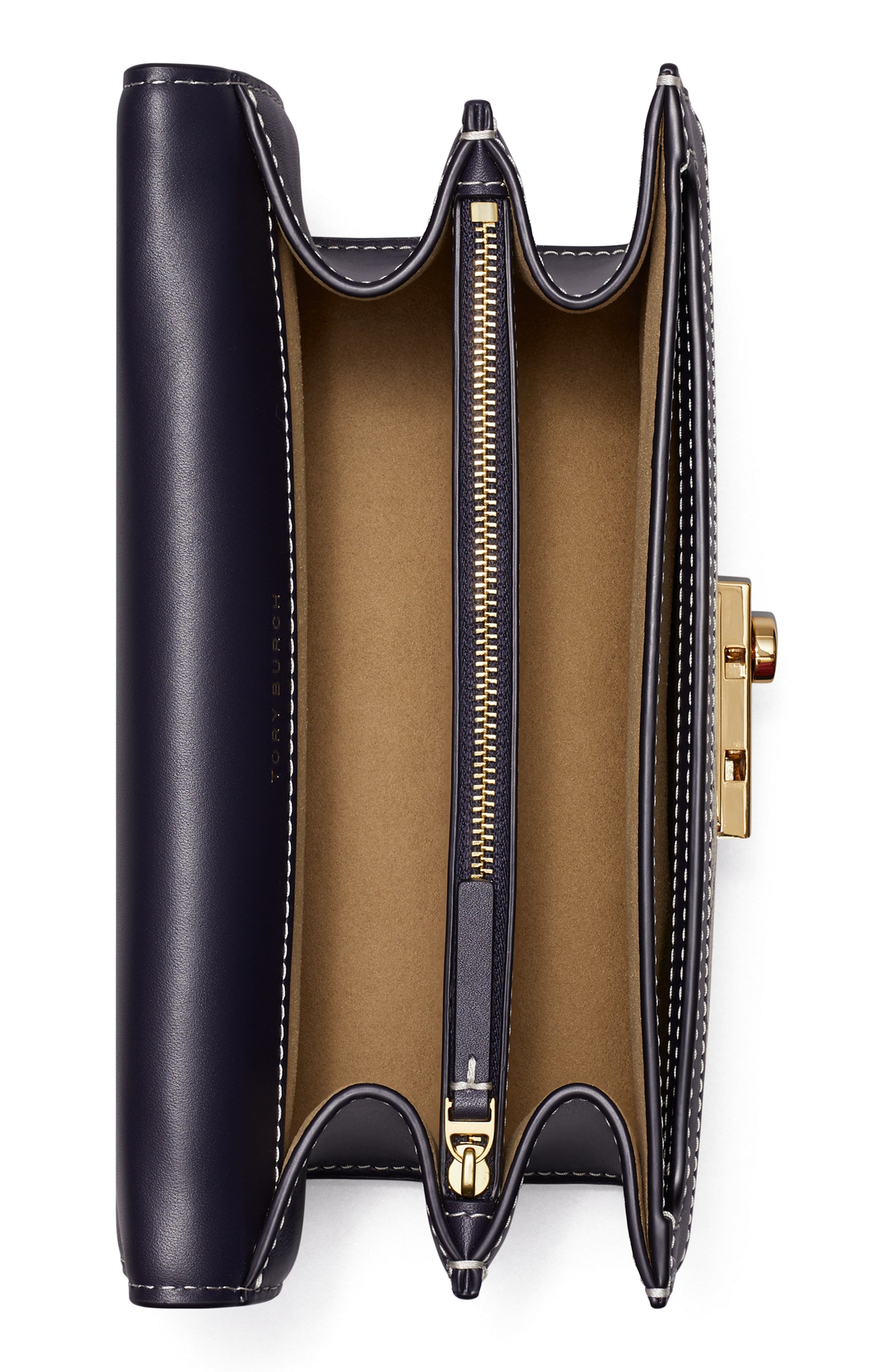 Tory Burch T Monogram Convertible Shoulder Bag, Alternate, color, 