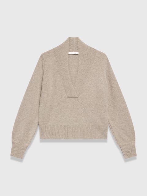Orta Wool Blend V-Neck Sweater