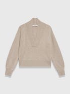 The Fold Orta Wool Blend V-Neck Sweater