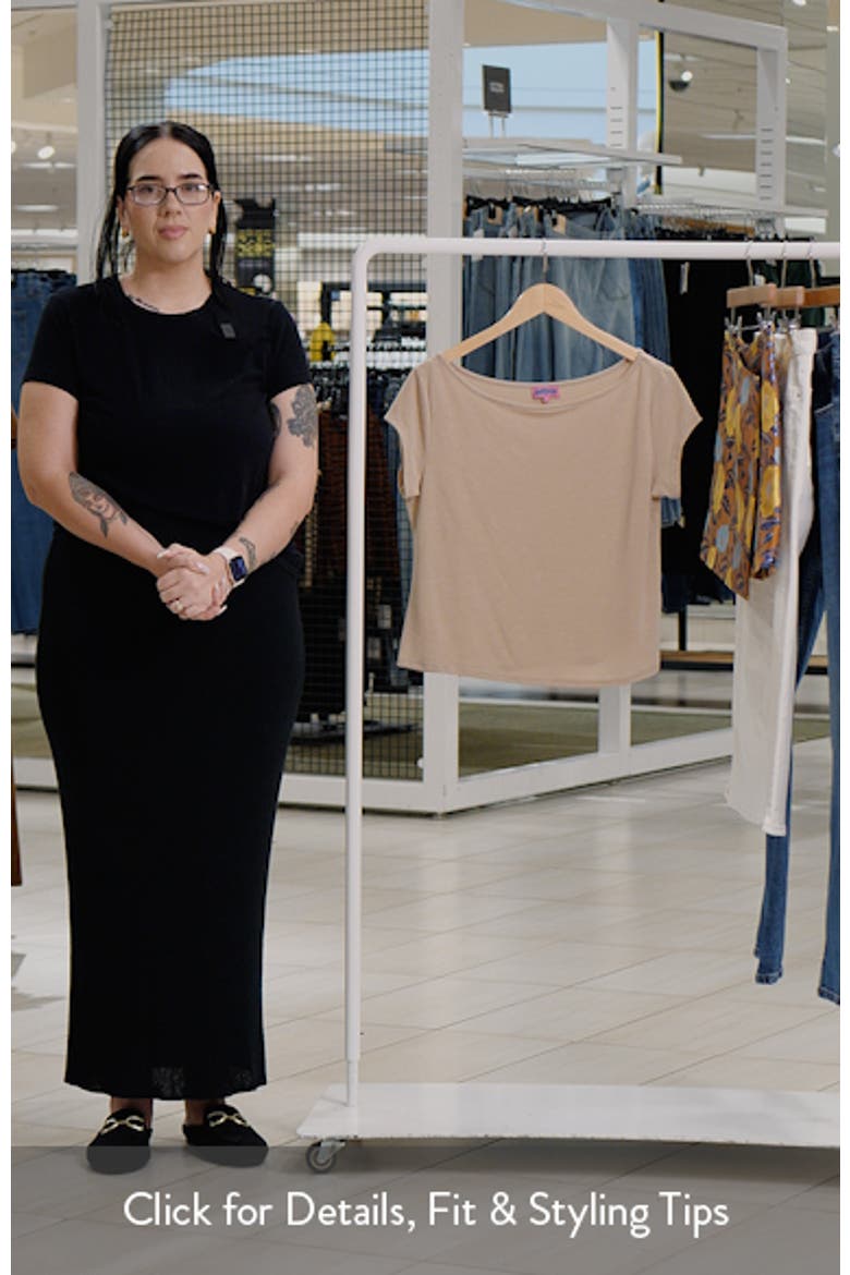 Anabella Off the Shoulder T-Shirt video