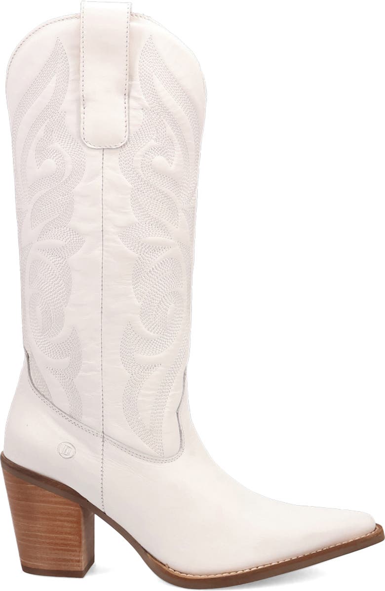 Dingo Hensley Western Boot, Alternate, color, White