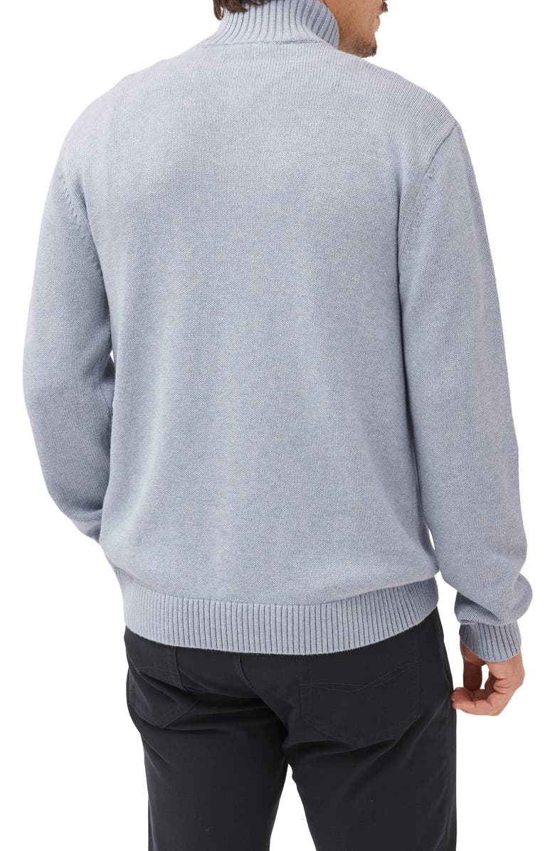 Rodd & Gunn Merrick Bay Quarter Zip Sweater, Alternate, color, Sky