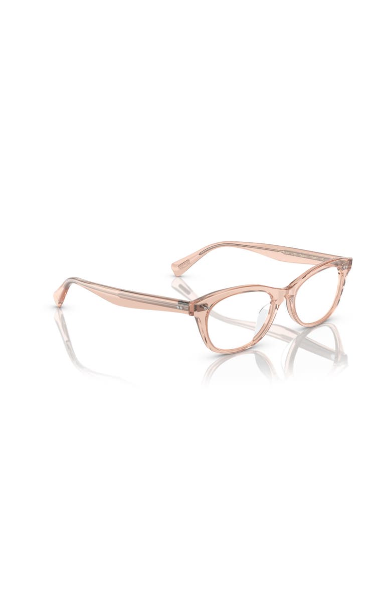 Oliver Peoples 51mm Square optical glasses, Alternate, color, Brown