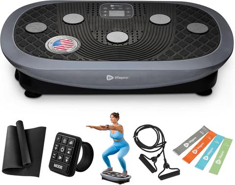 Rumblex Plus 4D Vibration Plate Machine Exercise Machine with Triple Motors for Recovery and Fat Burn