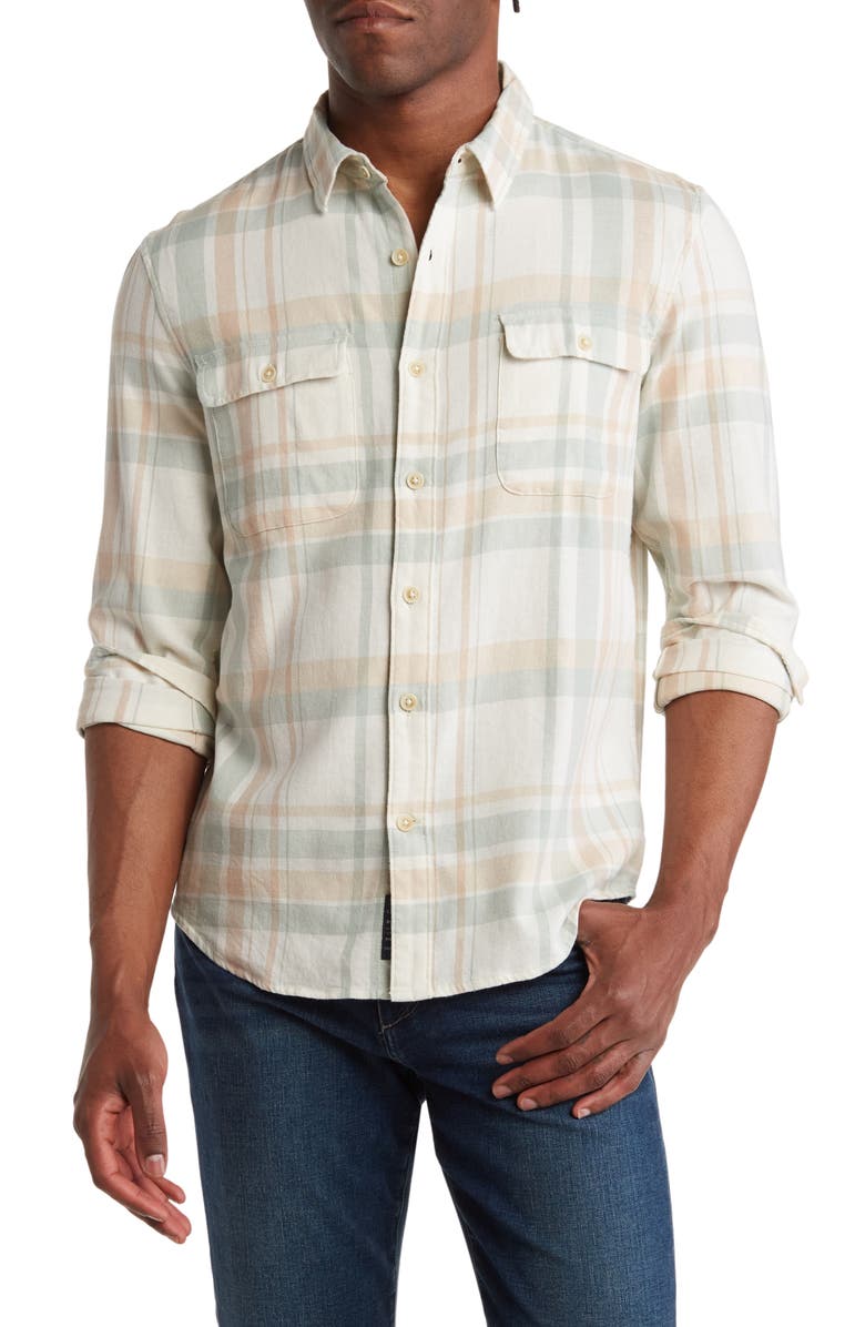 Lucky Brand Humboldt Plaid Workwear Shirt, Main, color,
