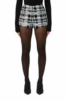Naked Wardrobe Sequin Shorts