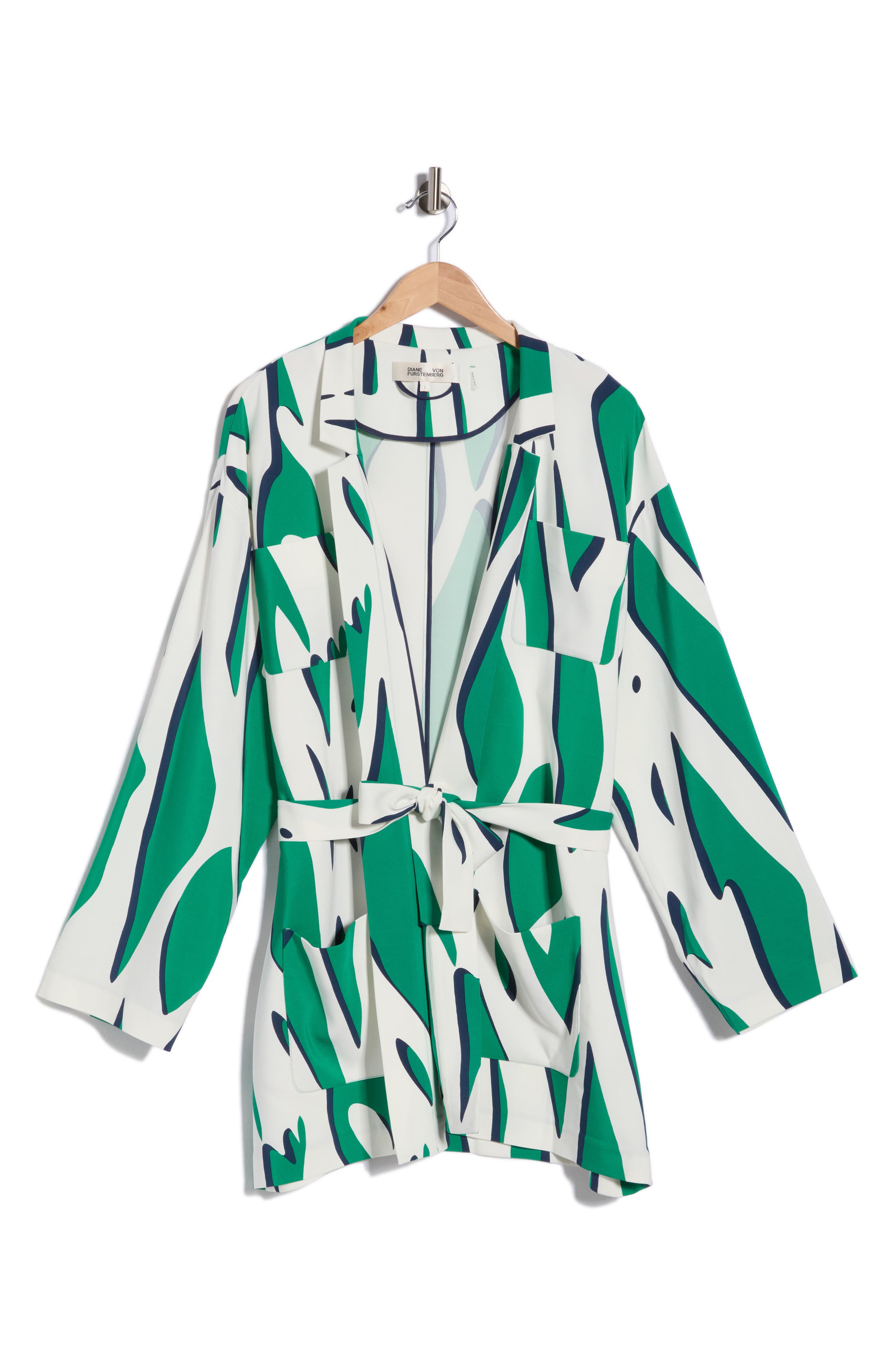 DVF Liliane Tie Waist Jacket