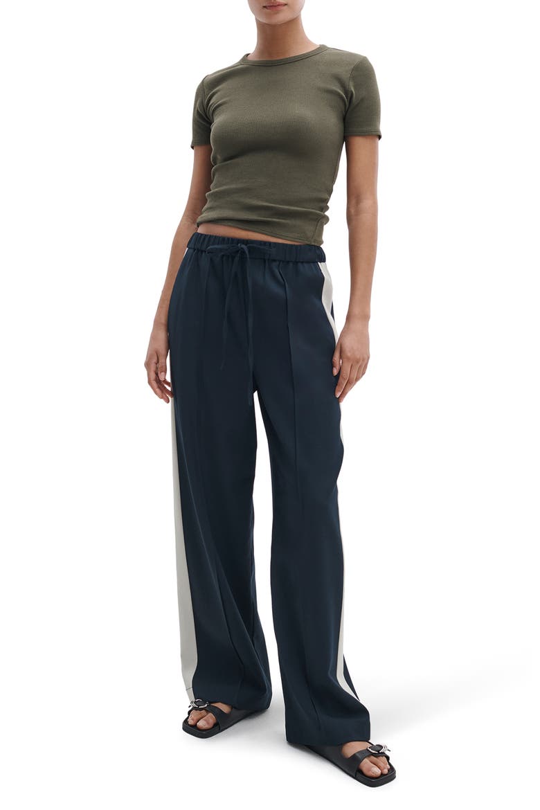 The Essential Rib T-Shirt, Alternate, color, DARK OLIVE