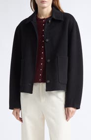 Vince Short Wool & Cashmere Jacket