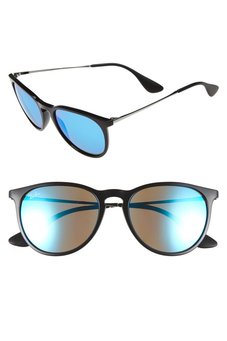 'Erika' 54mm Sunglasses, Main, color, BLUE