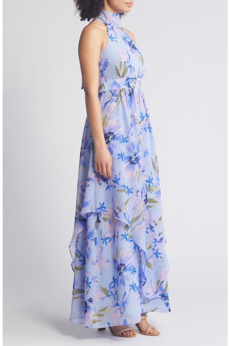 eliza j halter ruffle maxi dress Eliza J | Dresses | Halter Ruffle Maxi Dress By Eliza J