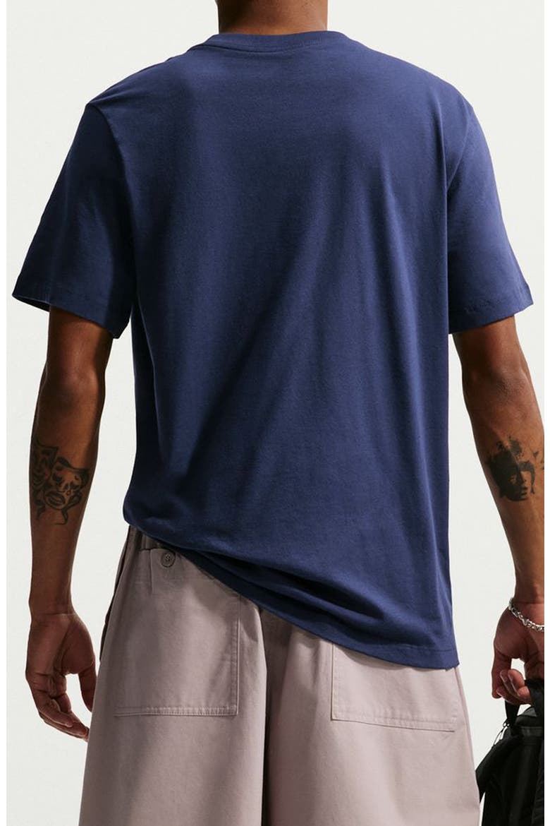 USMNT Crest Cotton Graphic T-Shirt, Alternate, color, MIDNIGHT NAVY