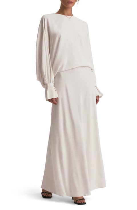 Making Me Blush Long Sleeve Maxi Dress