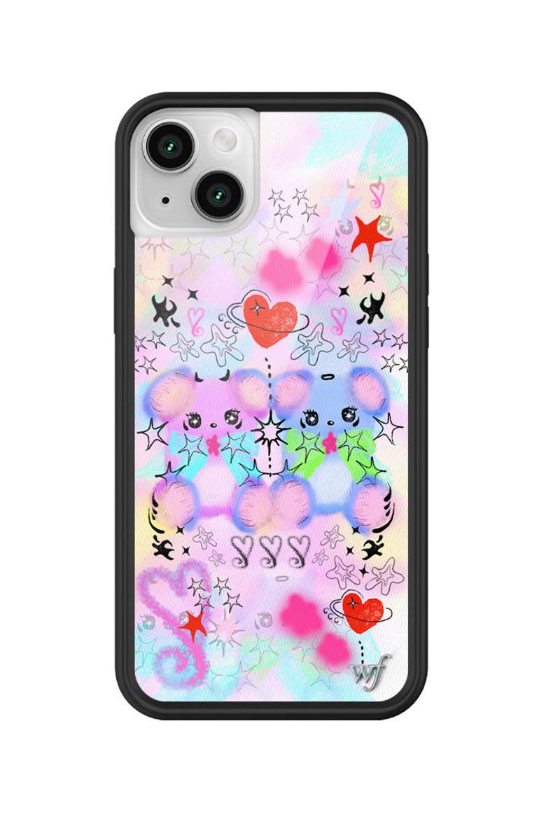 Cotton Candy Teddies iPhone Case, Alternate, color, Purple