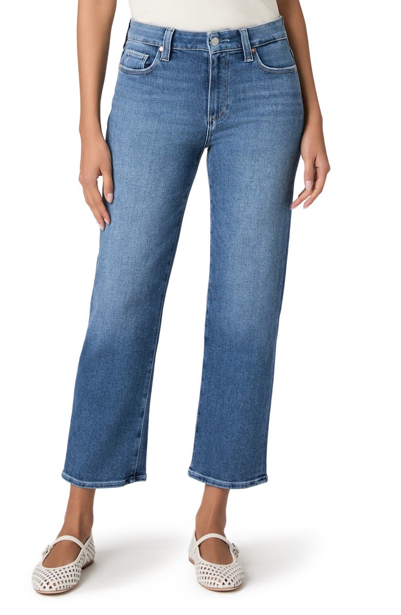 PAIGE Mason Ankle Straight Leg Jeans, Main, color, Monaco Mist